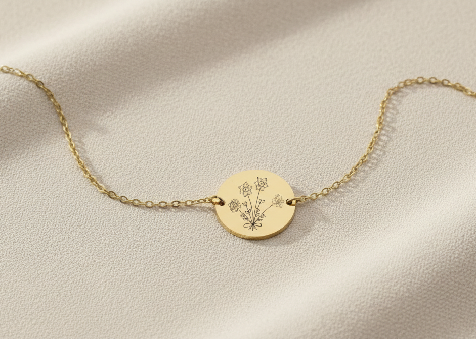 DUO BRACELET BOUQUET DE NAISSANCE - FEMME
