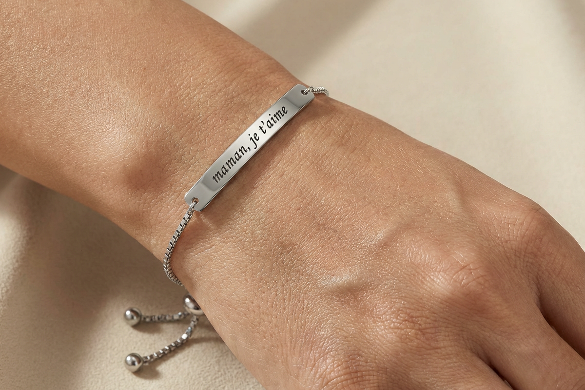 DUO BRACELETS MESSAGE ÉTERNEL - FEMME