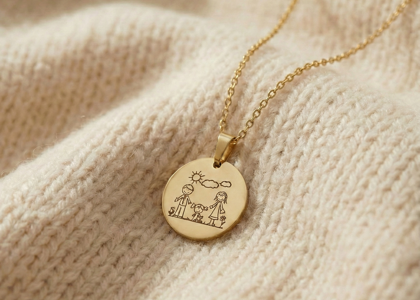 LE COLLIER SOUVENIR DE FAMILLE - FEMME