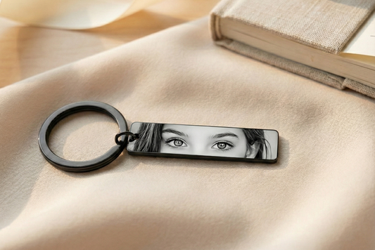 Porte-clés personnalisé - yeux