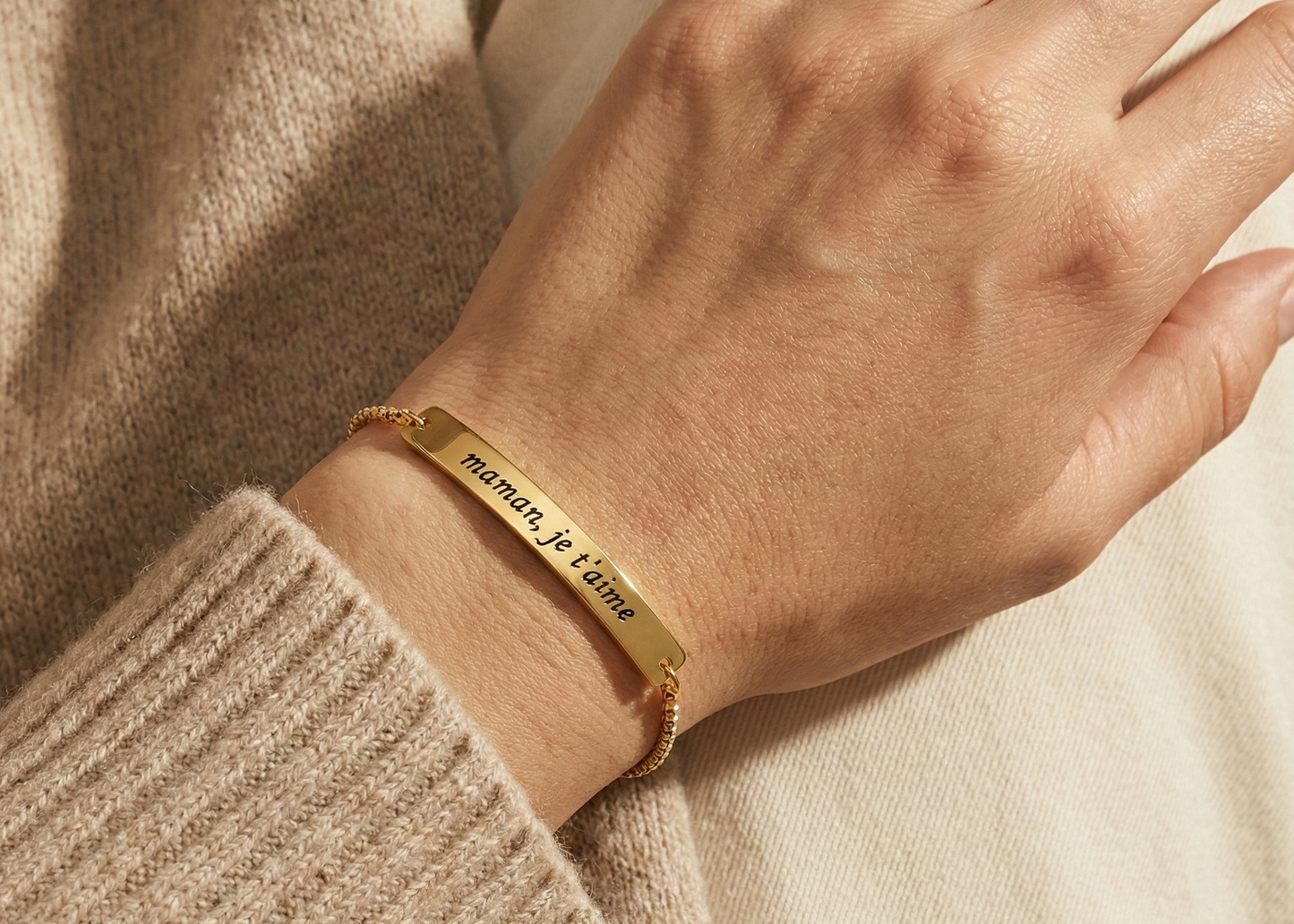 LE BRACELET MESSAGE ÉTERNEL- FEMME