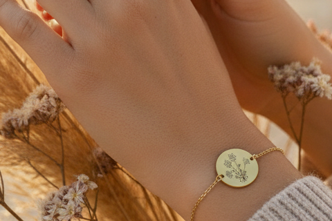 LE BRACELET BOUQUET DE NAISSANCE - FEMME
