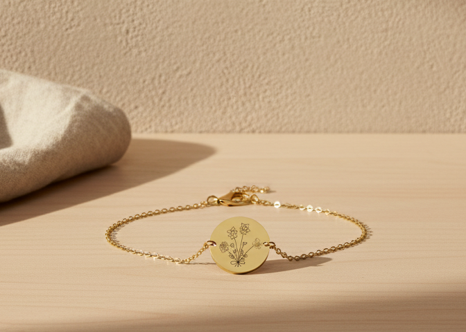 LE BRACELET BOUQUET DE NAISSANCE - FEMME