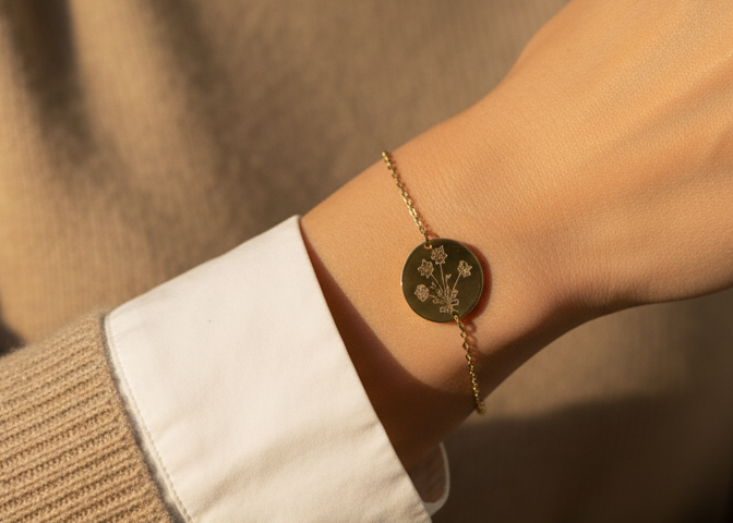 LE BRACELET BOUQUET DE NAISSANCE - FEMME