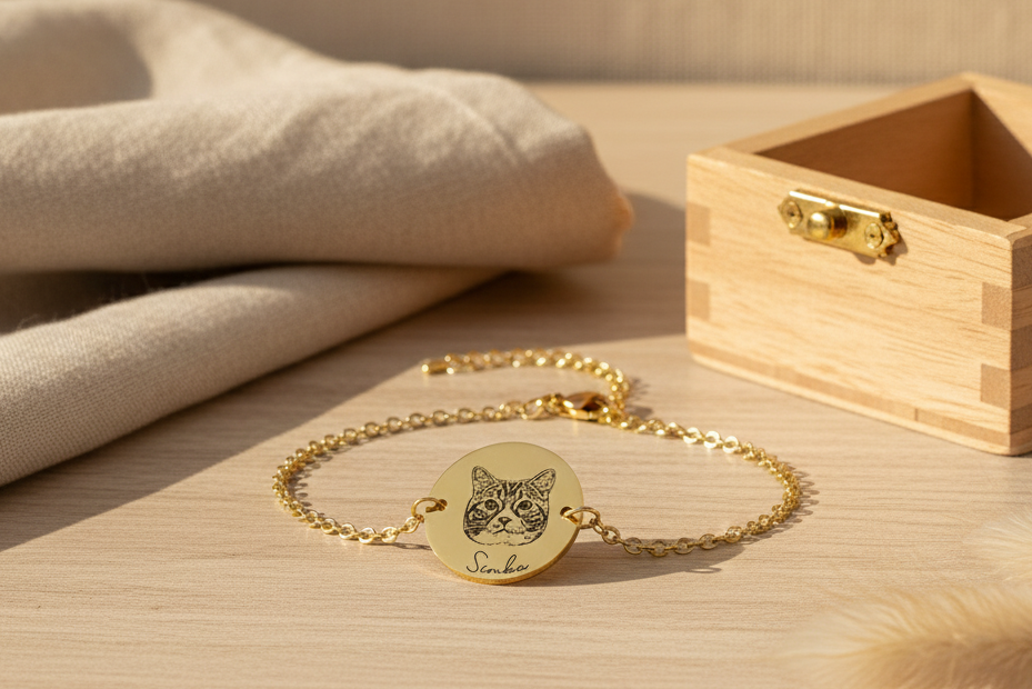 BRACELET PORTRAIT ANIMAL - FEMME