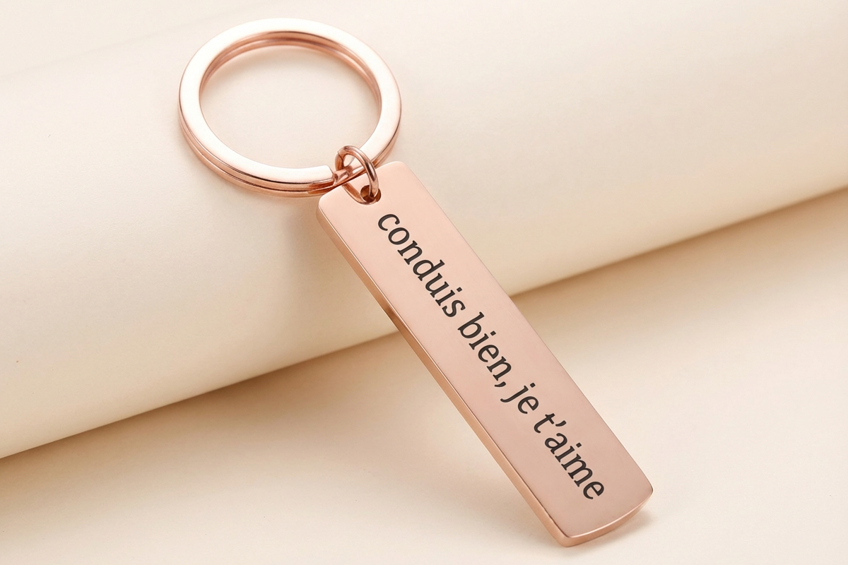 PORTE-CLÉS MESSAGE