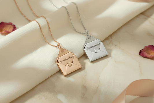 DUO COLLIER LETTRE D'AMOUR - FEMME